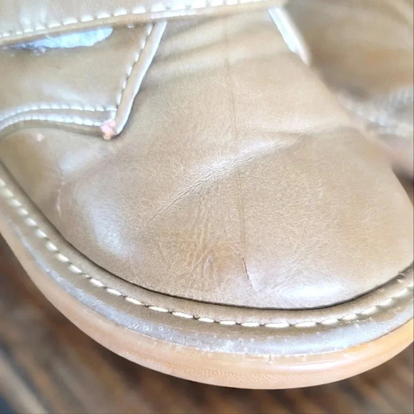 Wee squeak tan ankle boots size 6/22 - Picture 7 of 8